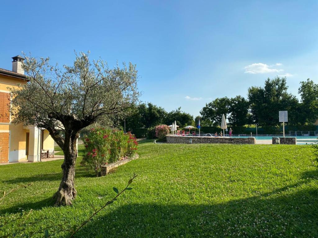 Luxury Apartments - Le Fate - Residence With Pool Манерба-дель-Гарда Екстер'єр фото